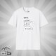 Shutter Swag Designs 35mm Camera Lens T-Shirt, white