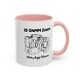 Shutter Swag Designs 12-24mm Zoom camera Lens Accent Mug 11oz pink