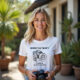 Shutter Swag Designs 24mm Tilt Shift Camera Lens T-Shirt, white
