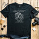 Shutter Swag Designs 2mm Tilt Shift Camera Lens T-shirt, Black