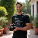 Shutter Swag Designs 35mm Camera Lens T-Shirt, black