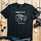 20250623202917-1f05070b-c6f7-6cd6-a1f2-6a1fc6a991e6.jpg Shutter Swag Designs 135mm f2.0 Camera Lens Photographer T-shirt, black