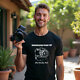 Shutter Swag Designs Mirrorless Camera Body T-shirt, black