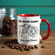 Shutter Swag Designs 12-24mm Zoom camera Lens Accent Mug 11oz, red