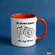 Shutter Swag Designs 12-24mm Zoom camera Lens Accent Mug 11oz red