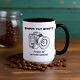 Shutter Swag Designs 24mm Tilt Shift Camera Lens Accent Mug 15oz black
