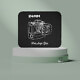 Shutter Swag Designs 12-24MM Zoom Lens Photography Mouse pad Design 9 x 8