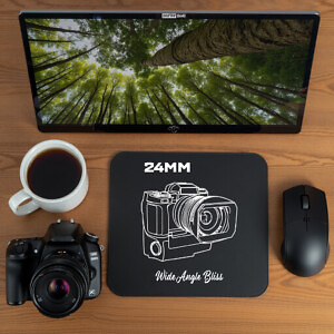Shutter Swag Designs 12-24MM Zoom Lens Photography Mouse pad Design 9 x 8