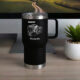 Shutter Swag Designs Black 24mm Lens Camera Design 20oz Insulated Travel Mug