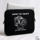 24mm Tilt Shift Camera Lens Design Laptop Sleeve, 15" or 17" - Thumbnail Image 5