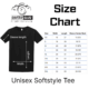 Shutter Swag Designs Softstyle T-shirt Size Chart