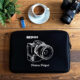 Shutter Swag Designs 50mm Camera Lens Photographer Laptop Sleeve 15 inches