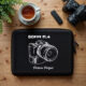 Shutter Swag Designs 50mm f1.4 Zoom Camera Lens Photographer Laptop Sleeve 15 inches