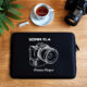 Shutter Swag Designs 50mm f1.4 Zoom Camera Lens Photographer Laptop Sleeve 17 inches