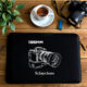 Shutter Swag Designs 135mm Camera Lens Photographer Laptop Sleeve 17 inches