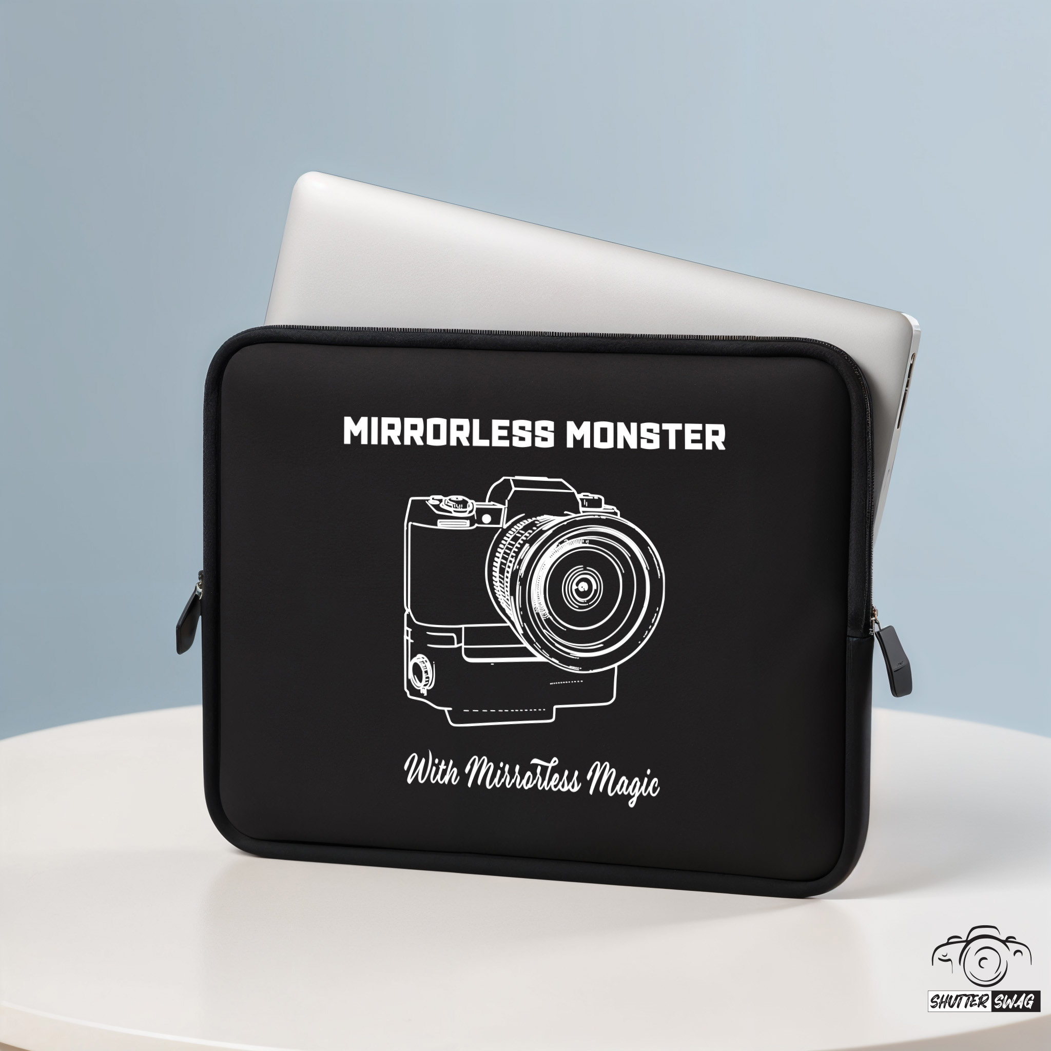 Mirrorless Camera Body Design Laptop Sleeve - 15", 17" - Image 2