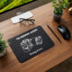 Shutter Swag Designs 70-200mm Zoom Camera Lens Photographer Mouse Pad