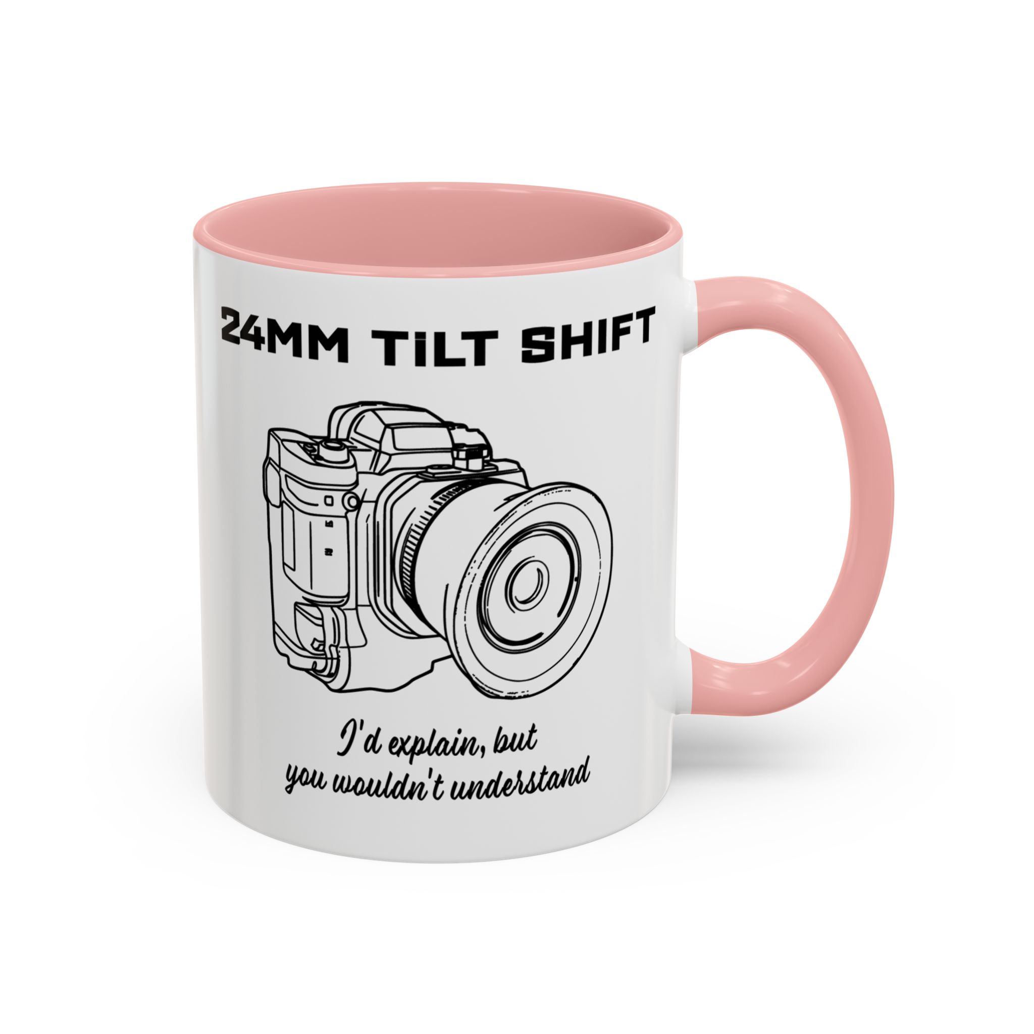 24MM Tilt Shift Camera Lens Design Accent Coffee Mug 11, 15oz - Image 8