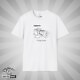 Shutter Swag Designs 135mm Camera Lens Photographer T-shirt, white