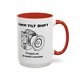 24MM Tilt Shift Camera Lens Design Accent Coffee Mug 11, 15oz - Thumbnail Image 13