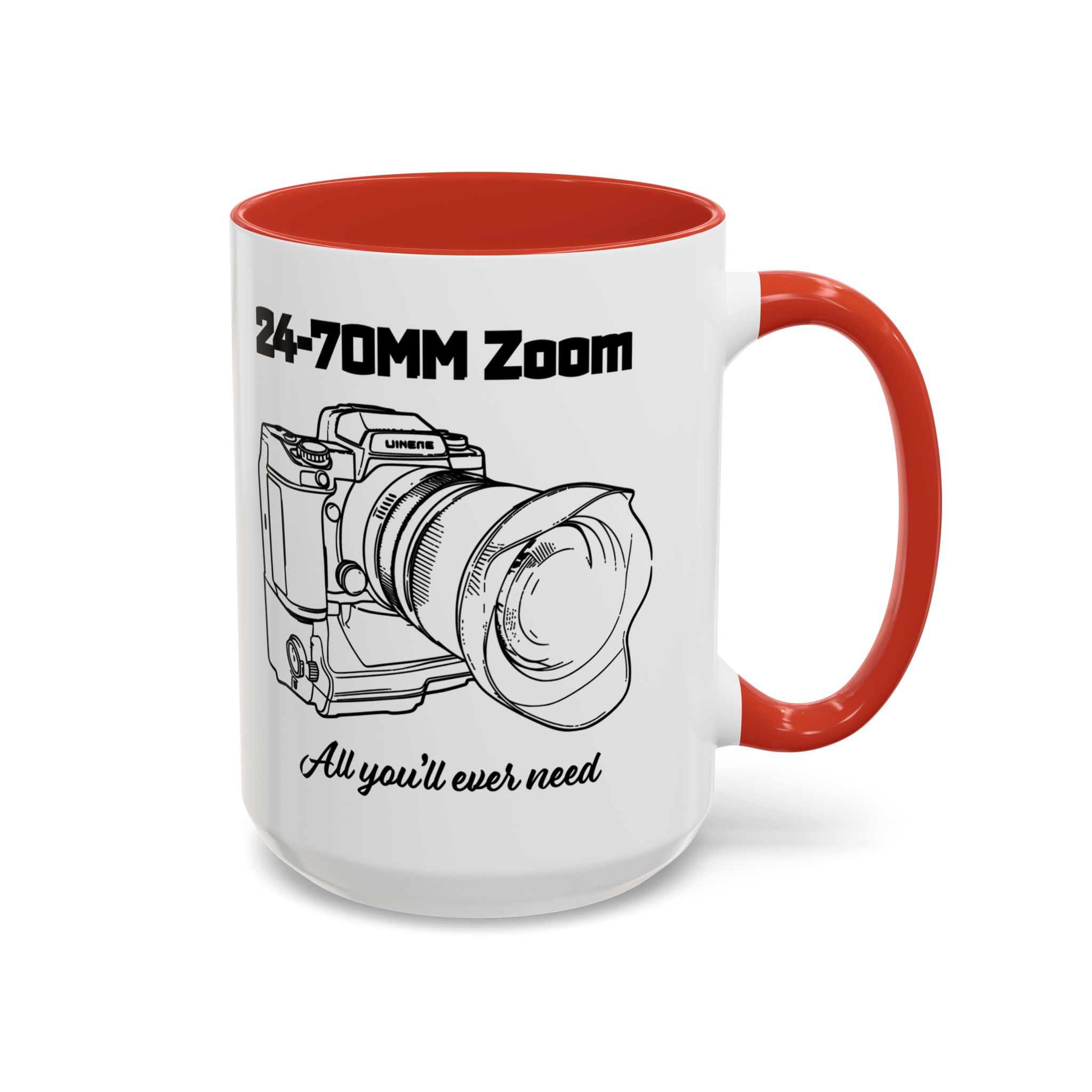 24-70MM Zoom Camera Lens Accent Coffee Mug 11, 15oz - Image 13