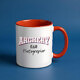 Archery Dad red 11oz mug context 2 Shutter Swag Designs Archery Dad Photographer accent mug, 11oz red