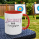Archery Dad red 11oz mug context 4 Shutter Swag Designs Archery Dad Photographer 11oz trendy accent mug