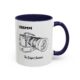 Shutter Swag Designs 135mm Camera Lens Accent Mug
