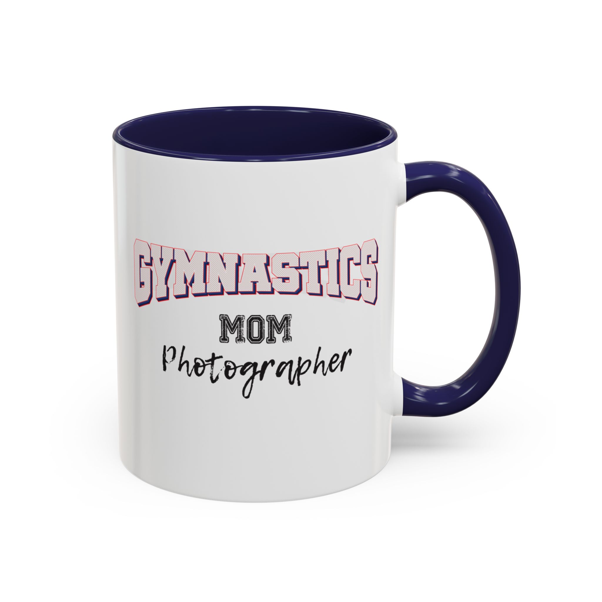 Gymnastics Mom Photographer Accent Mug 11oz, 15oz - Image 10