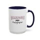 Gymnastics Mom Photographer Accent Mug 11oz, 15oz - Thumbnail Image 11
