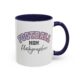 Football Mom Photographer Accent Coffee Mug 11oz, 15oz - Thumbnail Image 10