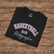 Shutter Swag Designs Baseball Dad Photographer Softstyle Cotton T-Shirt