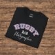 Shutter Swag Designs Rugby Dad Photographer Softstyle Cotton T-Shirt