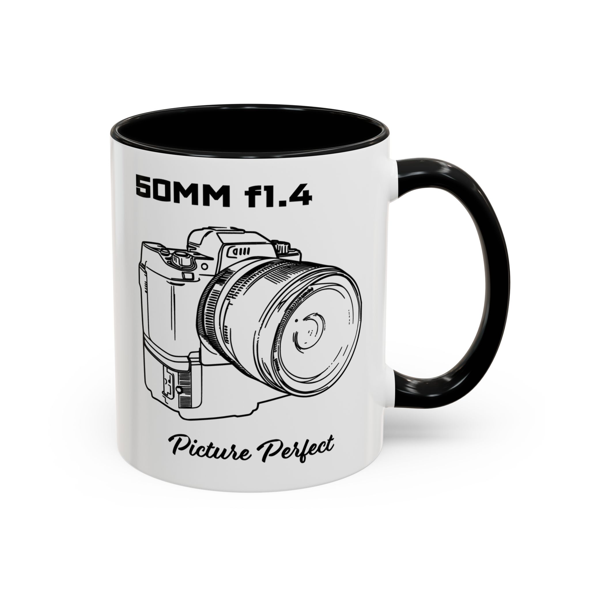 15977932348557842164_2048-1.jpeg Shutter Swag Designs 50mm f1.4 Camera Lens Accent Mug