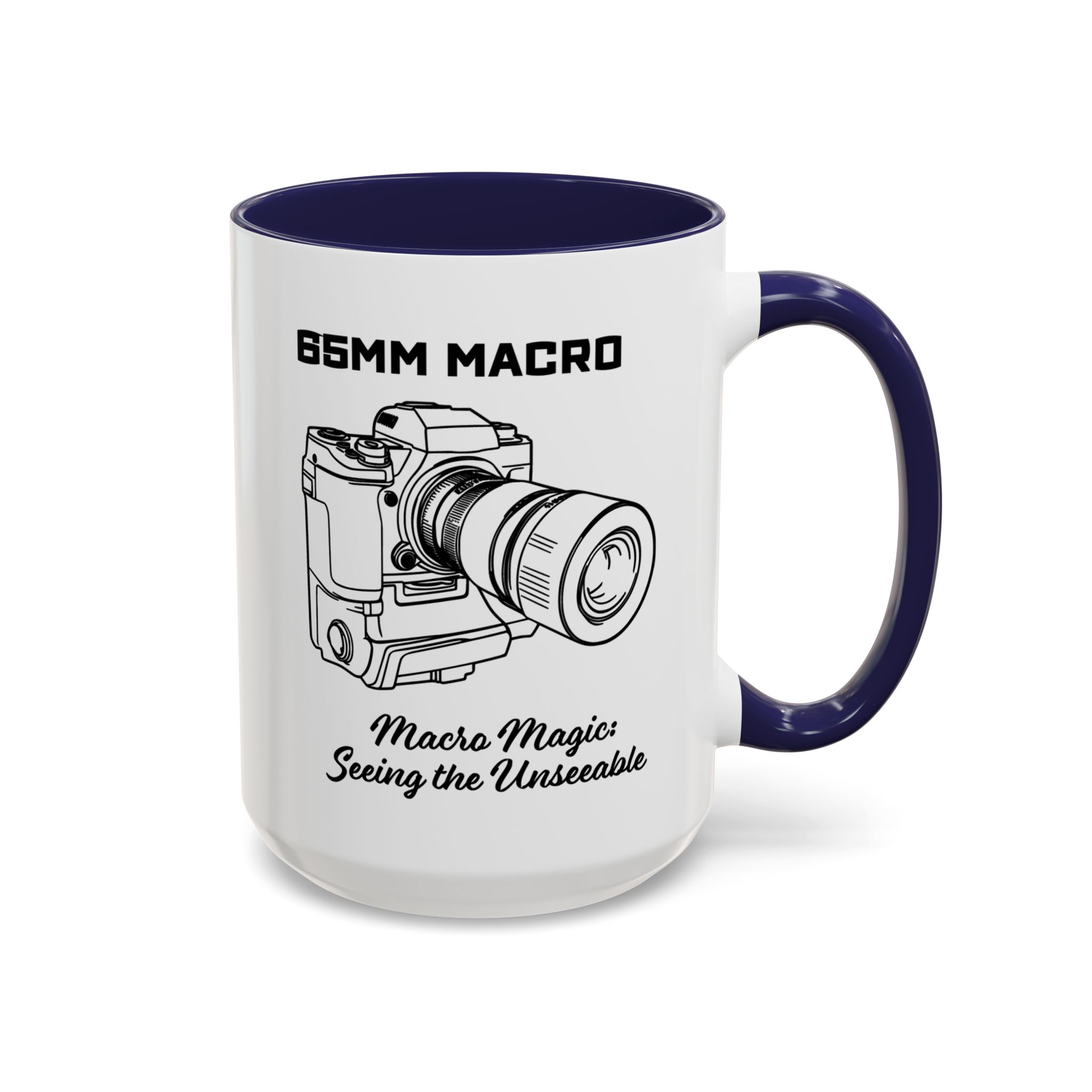 Shutter Swag Designs 65mm Macro Camera Lens Accent Mug