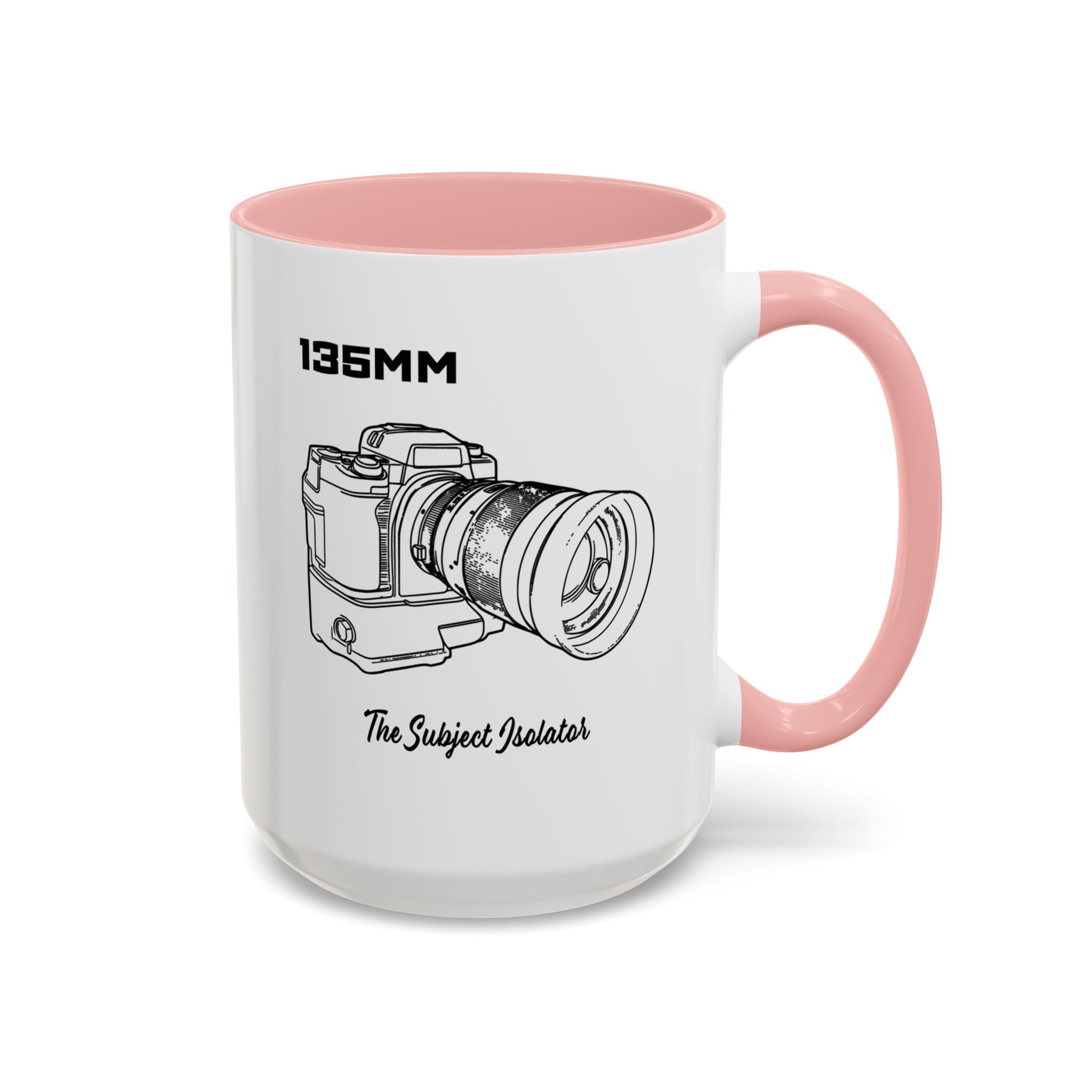 Shutter Swag Designs 135mm Camera Lens Accent Mug