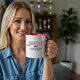 Shutter Swag Designs Archery Mom Photographer Accent Coffee Mug