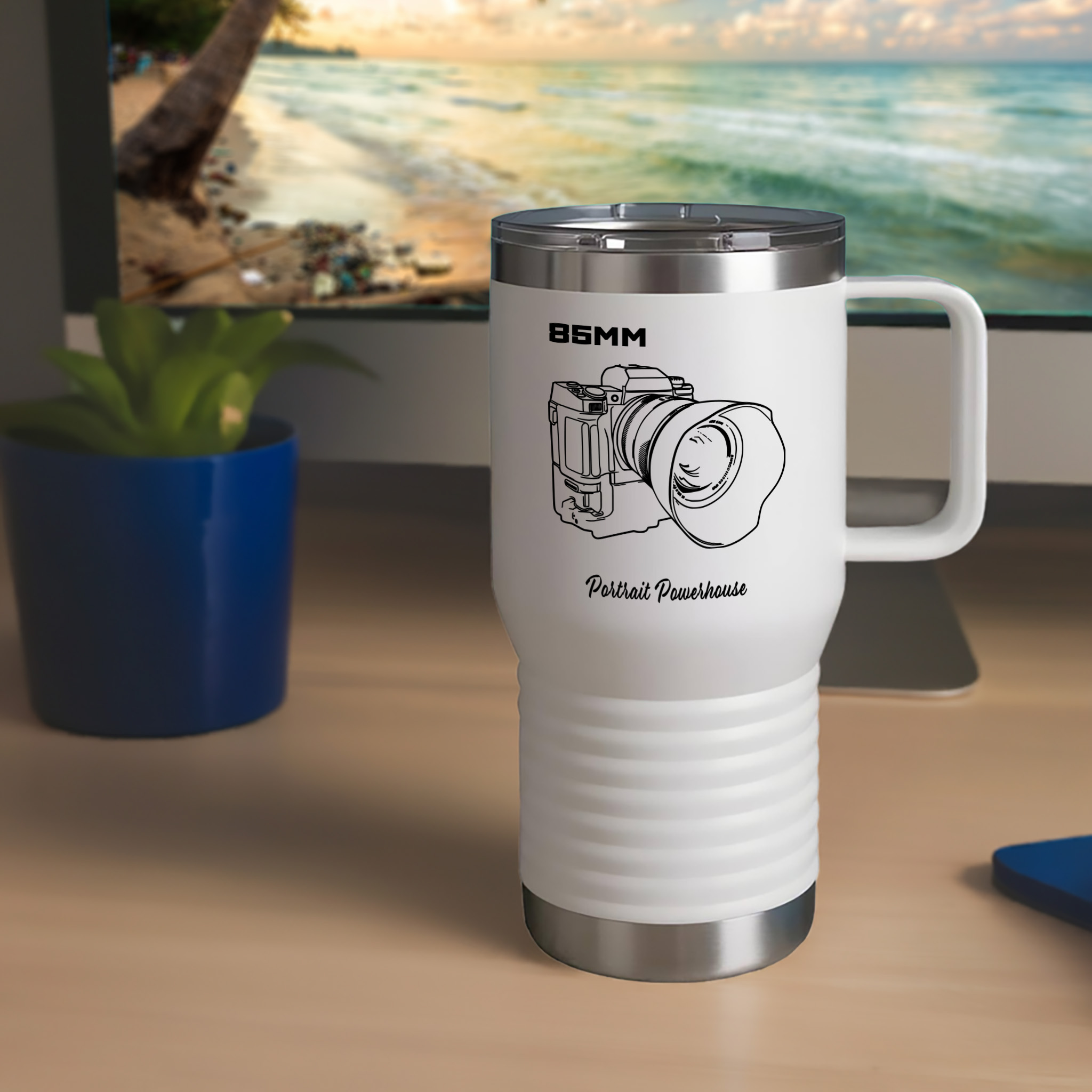 20250701023427-1f05623e-8985-6400-89ab-aacebe069dd0.jpg Shutter Swag Designs 85mm Camera Lens Photography Insulated Travel Mug 20oz