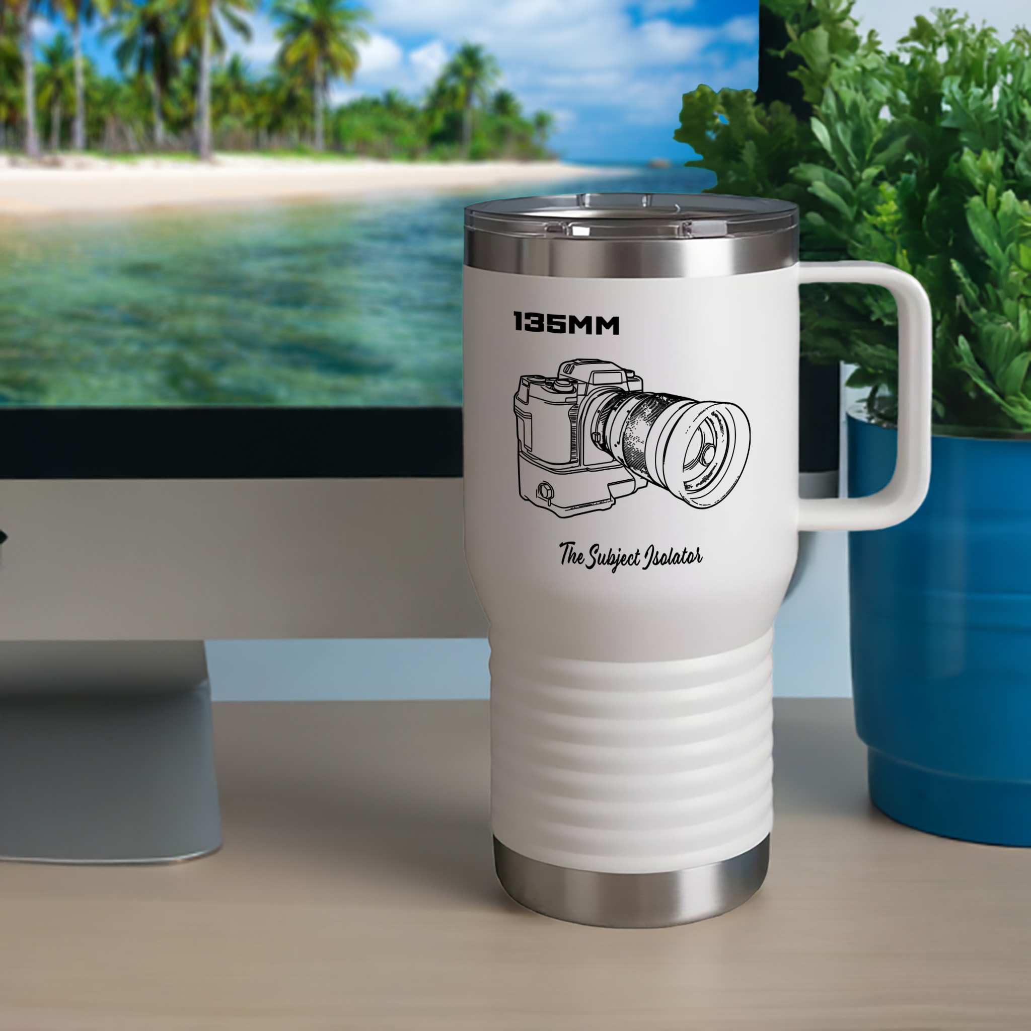 20250701023856-1f056248-930c-6d48-90f6-f675c9d7c9ef.jpg Shutter Swag Designs 135mm camera lens photography insulated travel mug 20oz white