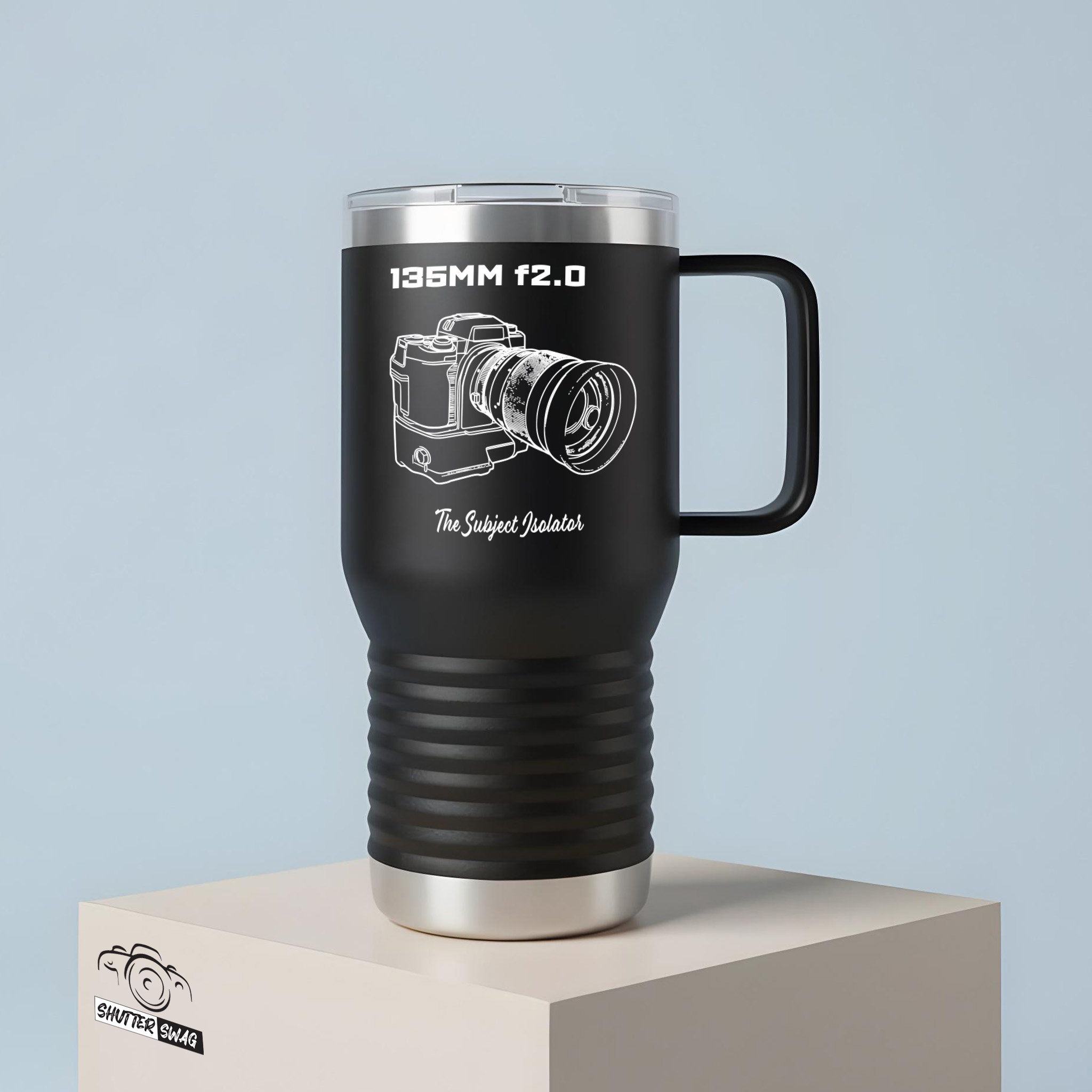 20250701024107-1f05624d-6ebe-67de-9205-02ae03a56e08.jpg Shutter Swag Designs 135mm f2.0 camera lens photography insulated travel mug 20oz