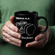 Shutter Swag Designs 35mm f1.4 Camera Lens Photography Black Coffee Mug