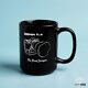 Shutter Swag Designs 35mm f1.4 Camera Lens Photography Black Coffee Mug