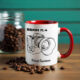 Shutter Swag Designs 85mm f1.4 Camera Lens Accent Mug