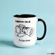 Shutter Swag Designs 135mm f2.0 Camera Lens Photography Accent Coffee Mug