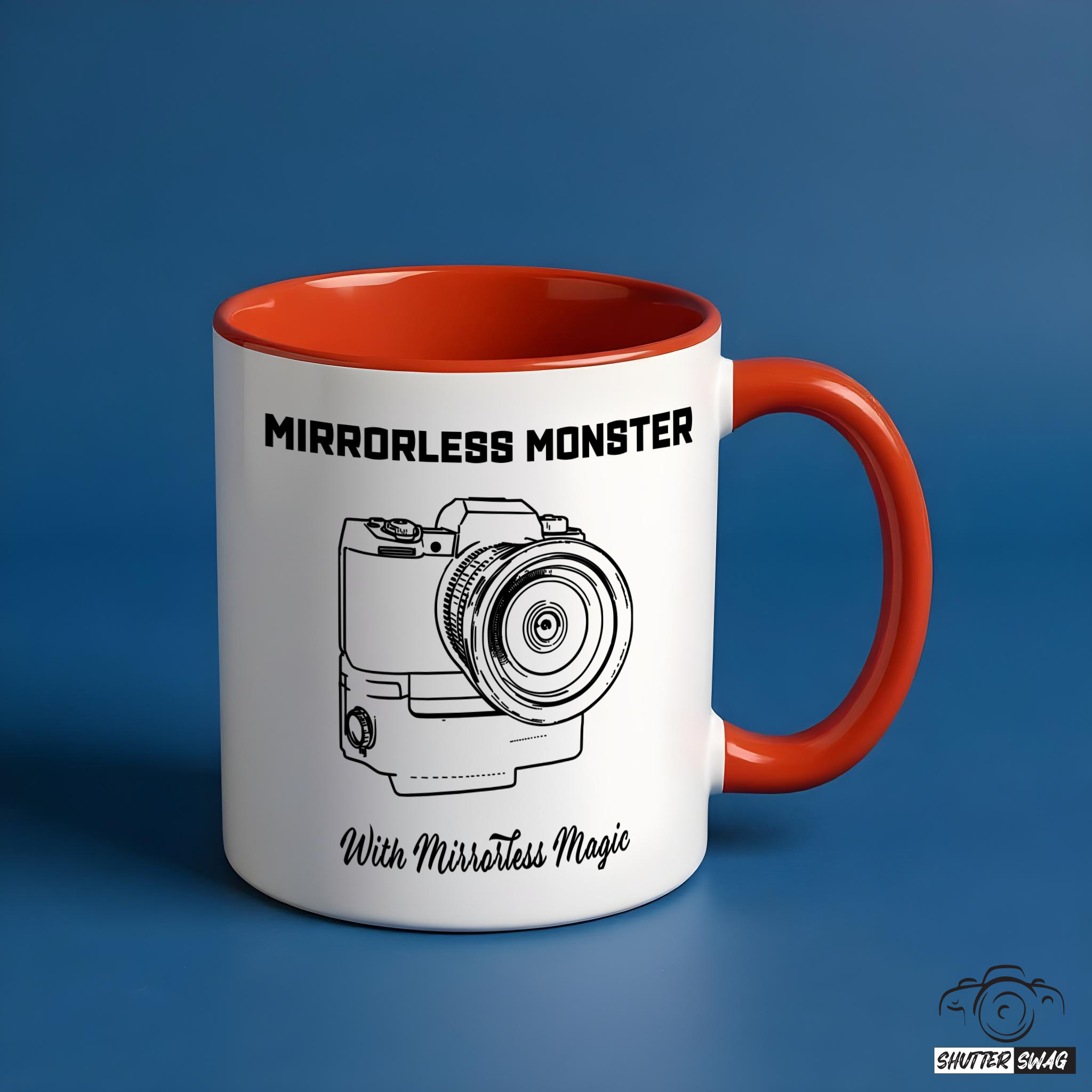 Shutter Swag Designs Mirrorless Camera Body Accent Mug