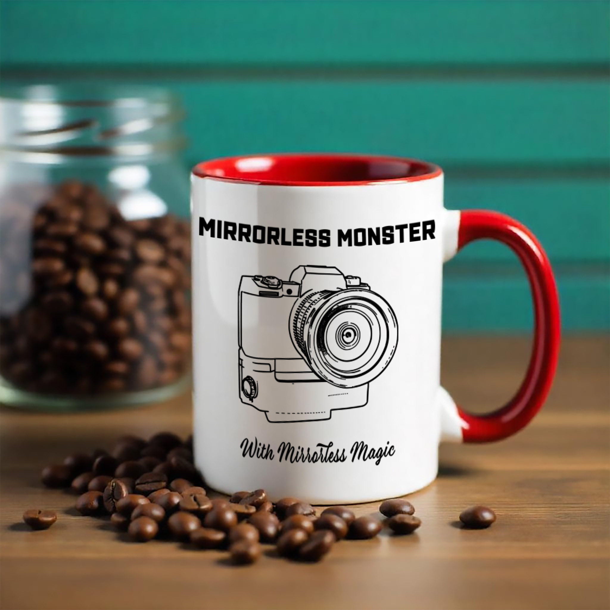 Shutter Swag Designs Mirrorless Camera Body Accent Mug