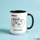 Shutter Swag Designs 85mm Camera Lens Accent Mug