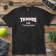 Shutter Swag Designs Tennis Dad Photographer Softstyle Cotton T-Shirt