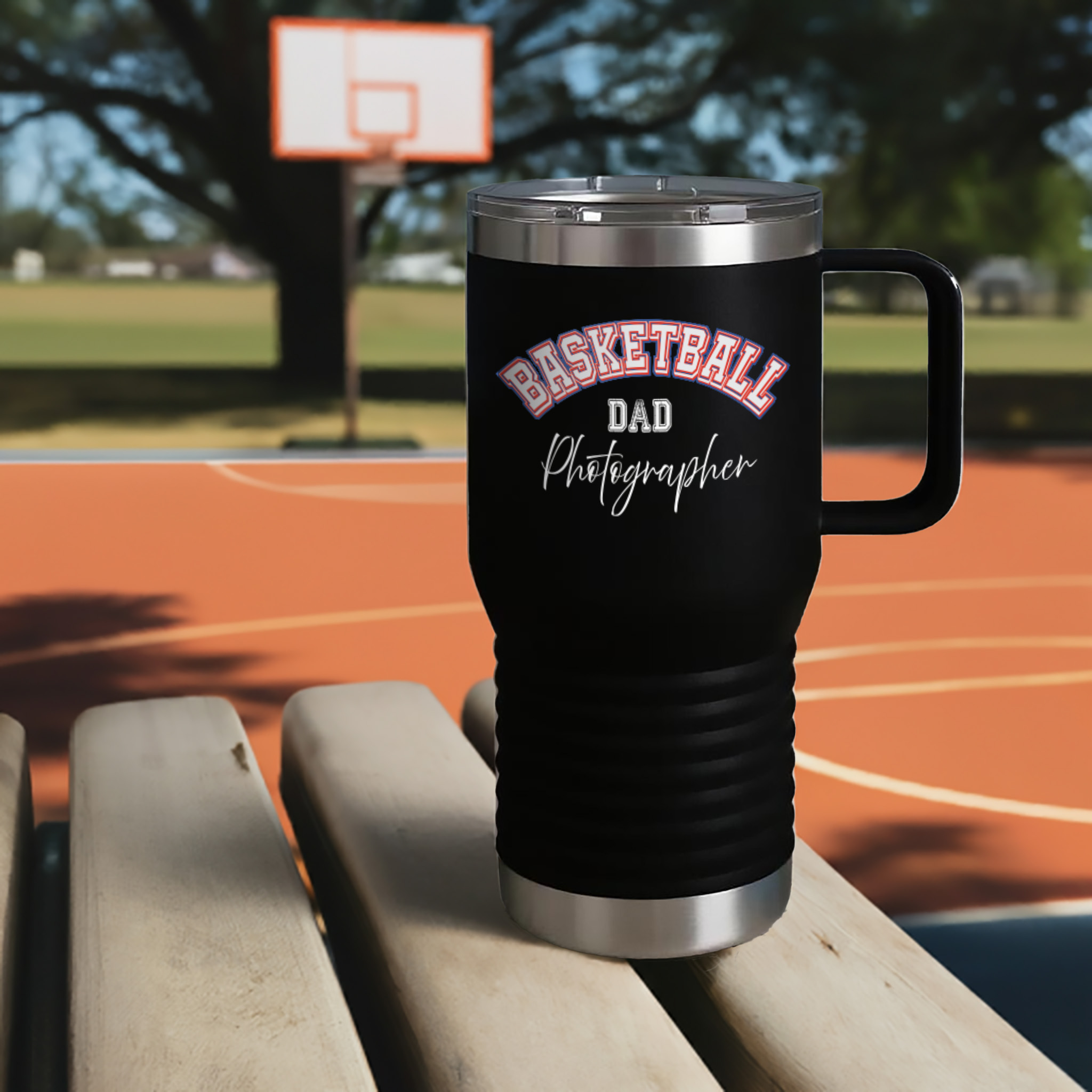 20250704150039-1f058e7a-60c5-6a70-9ee7-ea7c64eef0b2.jpg Shutter Swag Designs Basketball Dad Photographer Softstyle 20oz Insulated Travel Mug
