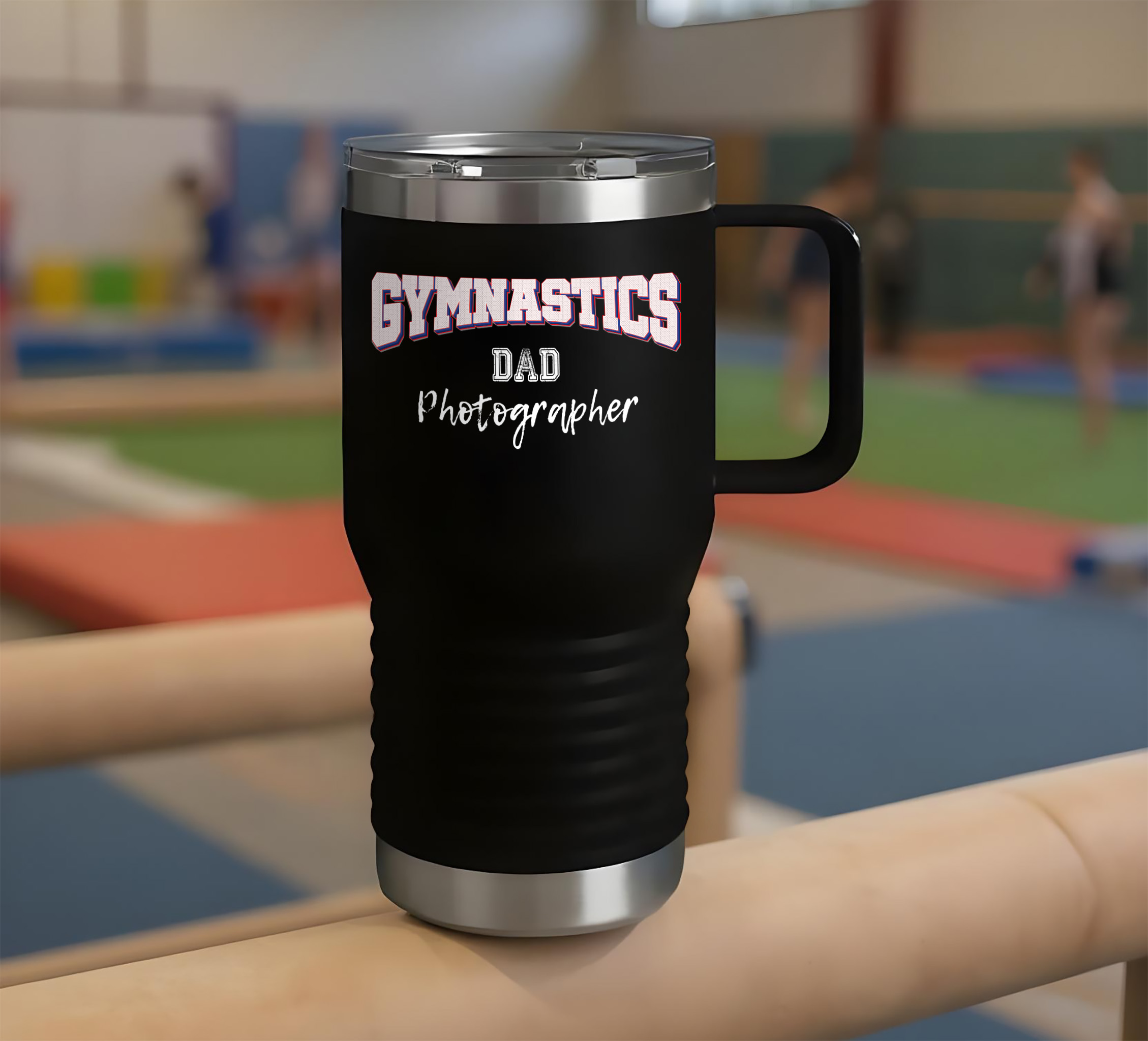 20250704154039-1f058ed3-c56e-61da-97cd-eeb65f8a6b97.jpg Shutter Swag Designs Gymnastics Dad Photographer 20oz Insulated Travel Mug